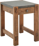 Harlow Saddle Chairside Table I3093-9130-SDL Aspenhome