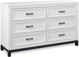 Hyde Park White Paint Dresser I32-453-WHT-1 Aspenhome