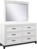 Hyde Park White Paint Dresser I32-453-WHT-1 Aspenhome