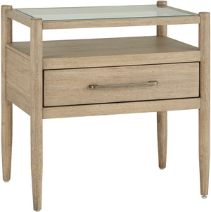 Shiloh Champagne 1 Drawer Nightstand I430-451N Aspenhome