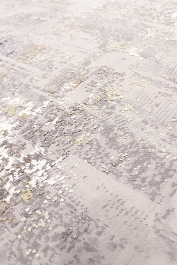 Modern Hand-Loomed Silk & Wool Area Rug - Elevate Your Space with Luxurious Elegance & Comfort