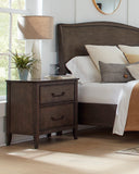 Blakely Sable Brown 2 Drawer Nightstand I540-450 Aspenhome