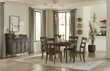 Blakely Sable Brown Round Dining Table & Chairs I540-6600S,I540-6600S,I540-6600S,I540-6600S,I540-6000 Aspenhome