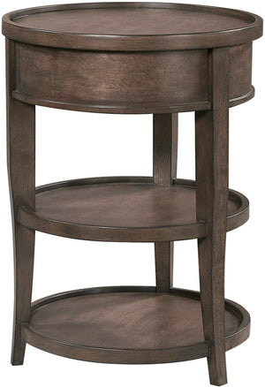 Blakely Sable Brown Round Chairside Table I540-9130 Aspenhome