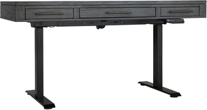 Preston Urbane Grey 60" Lift Desk I597-360T,IUAB-301-1 Aspenhome