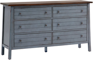 Pinebrook Denim Dresser I629-453-DEN-1 Aspenhome