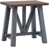 Pinebrook Denim Chairside Table I629-9130-DEN Aspenhome