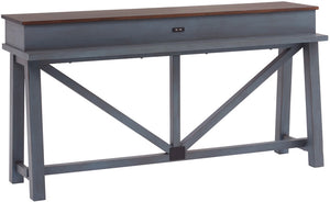 Pinebrook Denim Console Bar Table I629-9151-DEN Aspenhome