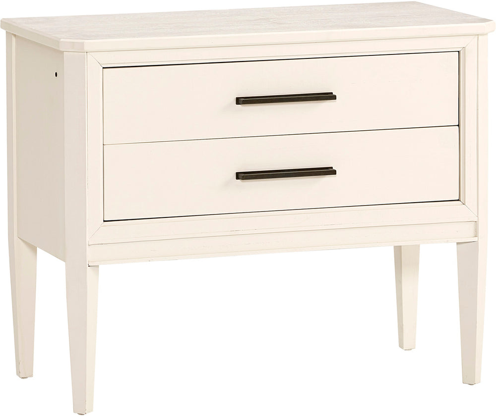 Camden Domino White Liv360 Nightstand I631-449 Aspenhome