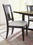 Camden Domino Dining Side Chair w/ Uph Seat (2/Ctn) I631-6640S Aspenhome
