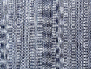 Feizy Rugs Janson Hand Knotted Wool Viscose Round Rug with Striped High Low Texture for Living Rooms I92I6062NVYSLVN80