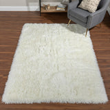 Dalyn Rugs Impact IA100 Tufted 100% Polyester Transitional Rug Ivory 8' x 8' IA100IV8SQ