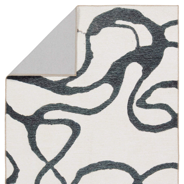 Jaipur Living Vibe by Jaipur Living Abstract Flatweave Polyester Runner Rug for Hallway or Patio 7'6"X10' RUG157685