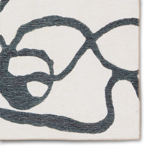 Jaipur Living Vibe by Jaipur Living Abstract Flatweave Polyester Runner Rug for Hallway or Patio 7'6"X10' RUG157685