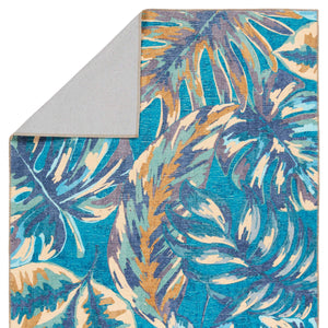 Jaipur Living Vibe by Jaipur Living Cantania Flatweave Polyester Runner Tropical Abstract Indoor Outdoor Rug 9'X12' RUG157691