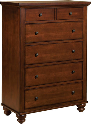 Cambridge Brown Cherry Chest ICB-456-BCH-5 Aspenhome