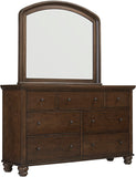 Cambridge Classic Cherry Double Dresser Mirror ICB-462-CLC Aspenhome