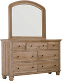 Cambridge Modern Khaki Double Dresser Mirror ICB-462-KHK Aspenhome