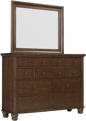Cambridge Classic Cherry Chesser Mirror ICB-463-CLC Aspenhome