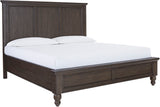 Cambridge Cracked Pepper Queen Bed Panel Non Storage ICB-492-PPR-KD-1,ICB-403-PPR-1,ICB-402L-PPR-1 Aspenhome