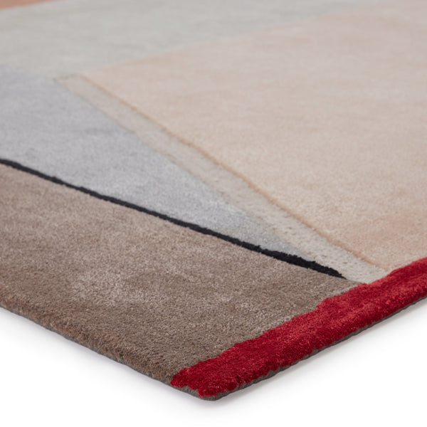 Jaipur Living Jaipur Living Tauri Hand Tufted Wool Viscose Geometric Area Rug for Modern Interiors 8'X8' RUG149642