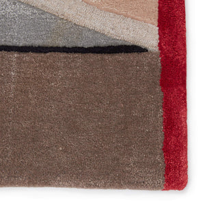 Jaipur Living Jaipur Living Tauri Hand Tufted Wool Viscose Geometric Area Rug for Modern Interiors 8'X8' RUG149642
