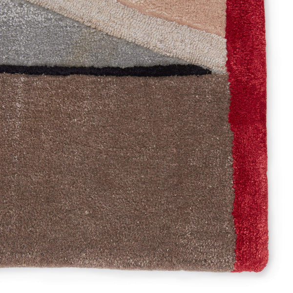 Jaipur Living Jaipur Living Tauri Hand Tufted Wool Viscose Geometric Area Rug for Modern Interiors 8'X8' RUG149642
