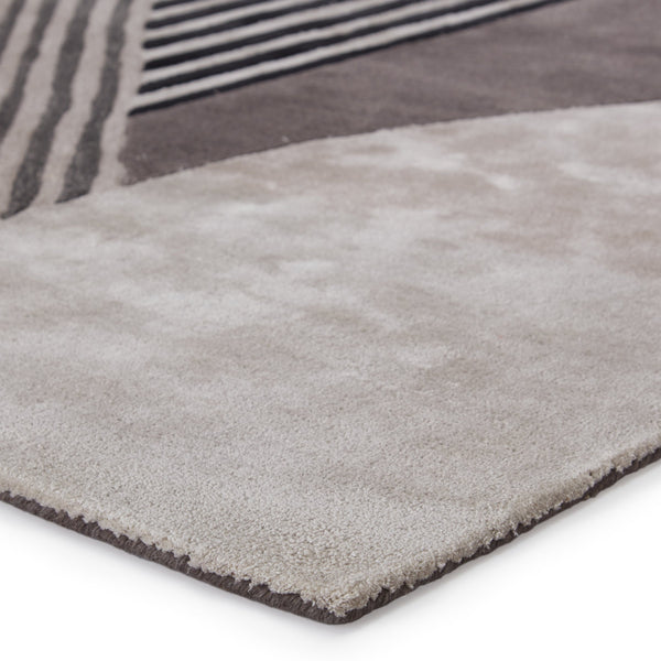 Jaipur Living Jaipur Living Ginata Hand-tufted Wool Viscose Geometric Rug Carved Pile Modern RUG149648