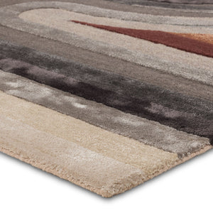 Jaipur Living Jaipur Living Trillare Hand-tufted Wool Viscose Abstract Geometric Accent Rug Artisan Red RSW104715
