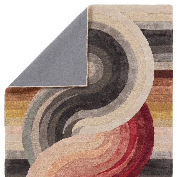 Jaipur Living Jaipur Living Trillare Hand-tufted Wool Viscose Abstract Geometric Accent Rug Artisan Red RSW104715