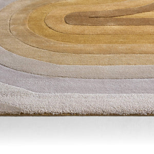 Jaipur Living Jaipur Living Trillare Hand-tufted Wool Viscose Abstract Geometric Accent Rug Artisan Yellow RSW104716