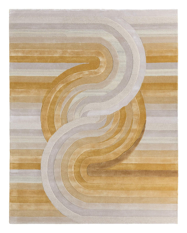 Jaipur Living Jaipur Living Trillare Hand-tufted Wool Viscose Abstract Geometric Accent Rug Artisan Yellow RSW104716