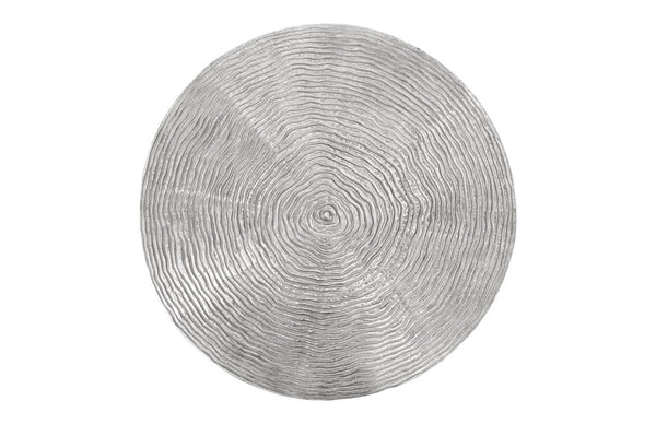 Phillips Collection Ripple Cast Aluminum Square Coffee Table with Textured Dual Tone Finish for Modern Living ID100697
