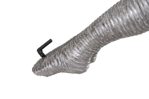 Phillips Collection Diving Wall Sculpture - Small Aluminum Art Piece With Unique Textured Finish For Modern Décor Gray,Silver Metal ,Aluminum Id103556