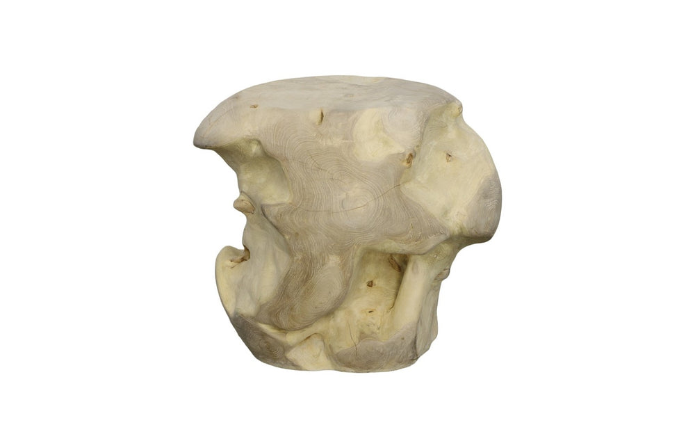 Phillips Collection Teak Wood Ball Sculpture - Artisan-Crafted Bleached Sphere for Elegant Home Decor & Accent Pieces ID111476
