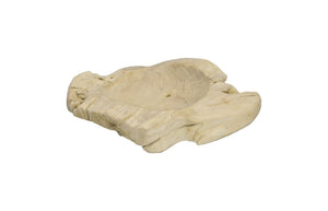 Phillips Collection Teak Wood Bowl - Exquisite Live Edge Design, Perfect For Elegant Tabletop Decor And Serving Off White Wood ,Teak Id111484