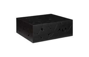 Phillips Collection Teak Slice Coffee Table - Handcrafted Unique Design For Modern Homes, Perfect For Any Style Black Wood ,Teak Id112145