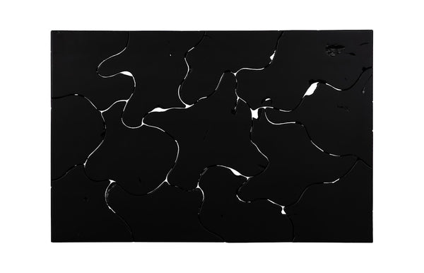 Phillips Collection Teak Slice Coffee Table - Handcrafted Unique Design For Modern Homes, Perfect For Any Style Black Wood ,Teak Id112146