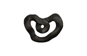 Phillips Collection Swirl Wall Tile - Modern Organic Decor with Playful Charm for Stunning Home Interiors and Galleries Teak Wood, Assorted, Black ID112232
