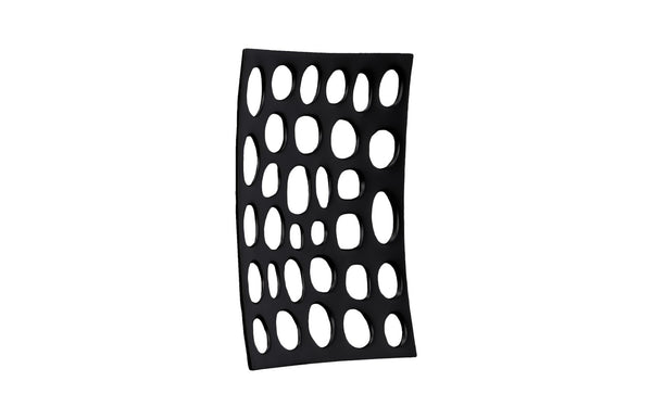 Phillips Collection Polka Dot Wall Tile, Black - Handcrafted Resin Sculpture For Stunning Accent Walls & Gallery Displays Black Resin Id112735