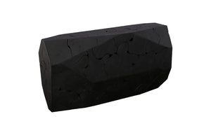 Phillips Collection Prism Console Table: Artfully Crafted Teak Wood Design For Modern And Industrial Interiors Black Wood Id114657