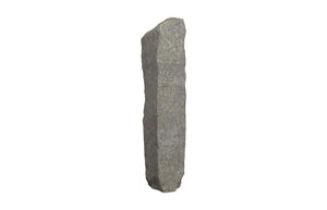 Phillips Collection Cast Resin Splinter Stone Floor Sculpture Weathered Gray Entryway Vertical Accent 26 L x 21 W x 109 H ID114658