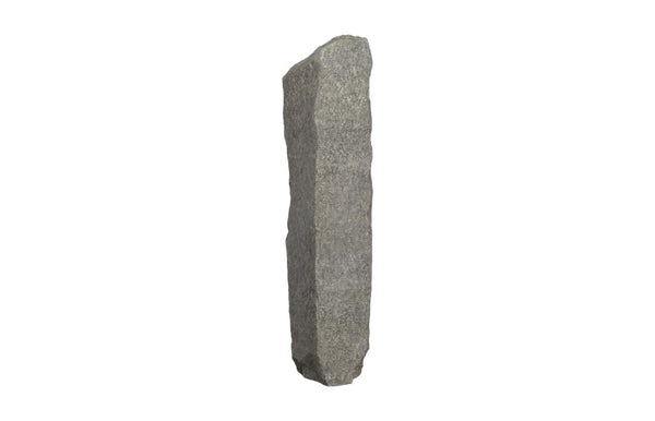 Phillips Collection Cast Resin Splinter Stone Floor Sculpture Weathered Gray Entryway Vertical Accent 26 L x 21 W x 109 H ID114658