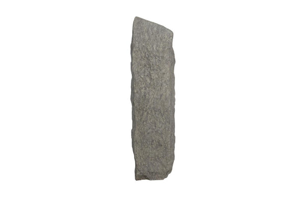 Phillips Collection Cast Resin Splinter Stone Floor Sculpture Weathered Gray Entryway Vertical Accent 26 L x 21 W x 109 H ID114658