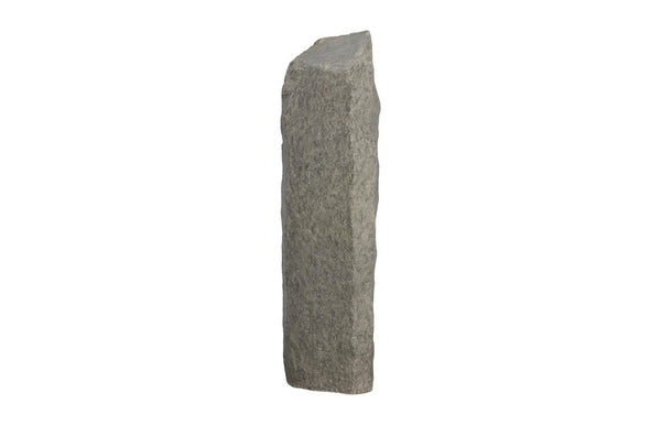 Phillips Collection Cast Resin Splinter Stone Floor Sculpture Weathered Gray Entryway Vertical Accent 27 L x 27 W x 117 H ID114659