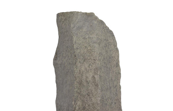 Phillips Collection Cast Resin Splinter Stone Floor Sculpture Weathered Gray Entryway Vertical Accent 27 L x 27 W x 117 H ID114659