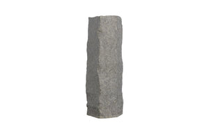 Phillips Collection Cast Resin Splinter Stone Floor Sculpture Weathered Gray Entryway Vertical Accent 28 L x 19 W x 77 H ID114661