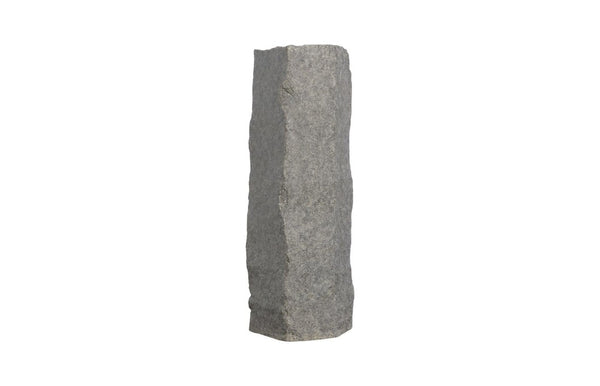 Phillips Collection Cast Resin Splinter Stone Floor Sculpture Weathered Gray Entryway Vertical Accent 28 L x 19 W x 77 H ID114661