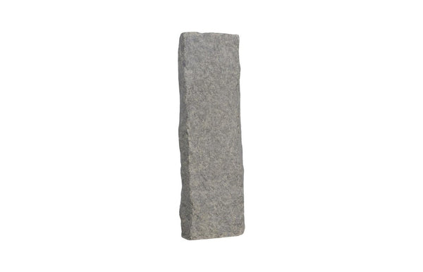 Phillips Collection Cast Resin Splinter Stone Floor Sculpture Weathered Gray Entryway Vertical Accent 28 L x 19 W x 77 H ID114661