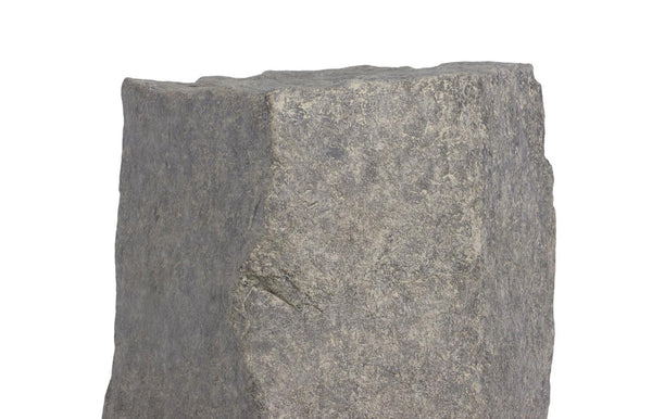 Phillips Collection Cast Resin Splinter Stone Floor Sculpture Weathered Gray Entryway Vertical Accent 28 L x 19 W x 77 H ID114661